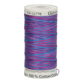 4111 Blauw Paars Roze gemeleerd Gutermann
