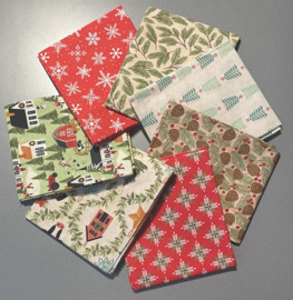 Prairie Christmas Groen - Rood
