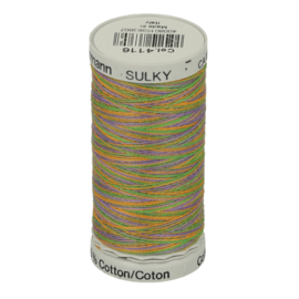 4116 Oranje Groen Paars gemeleerd Gutermann