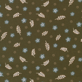 Feathers and Flora Bruin - Beige