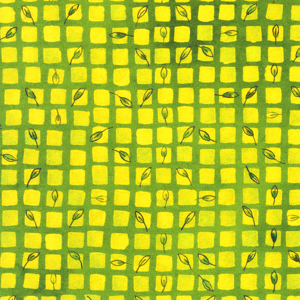 Sunlit Garden - Geel Groen