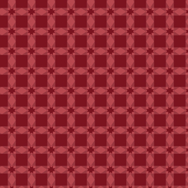 Grid Plaid Dark Red