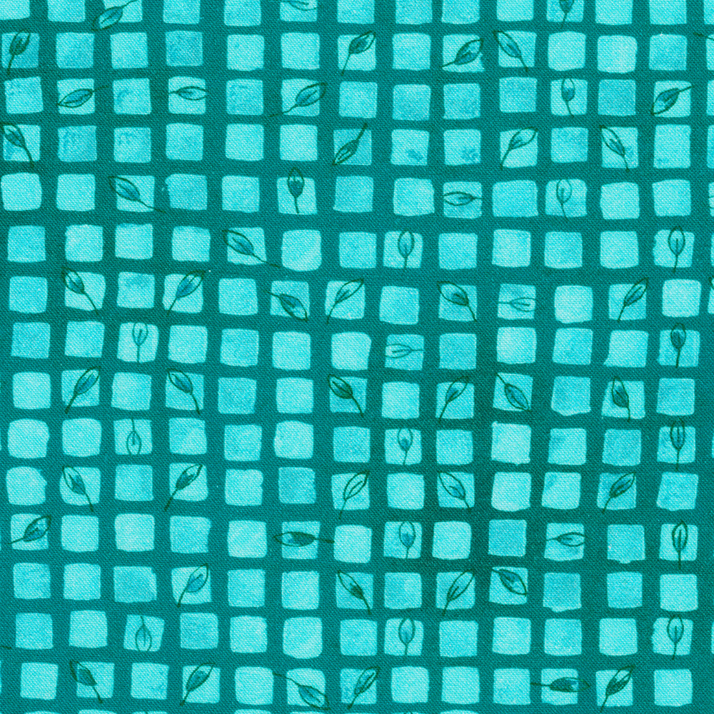 Sunlit Garden - Blauw Geel