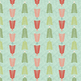 Prairie Christmas Groen - Beige
