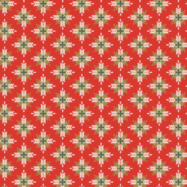 Prairie Christmas Groen - Rood