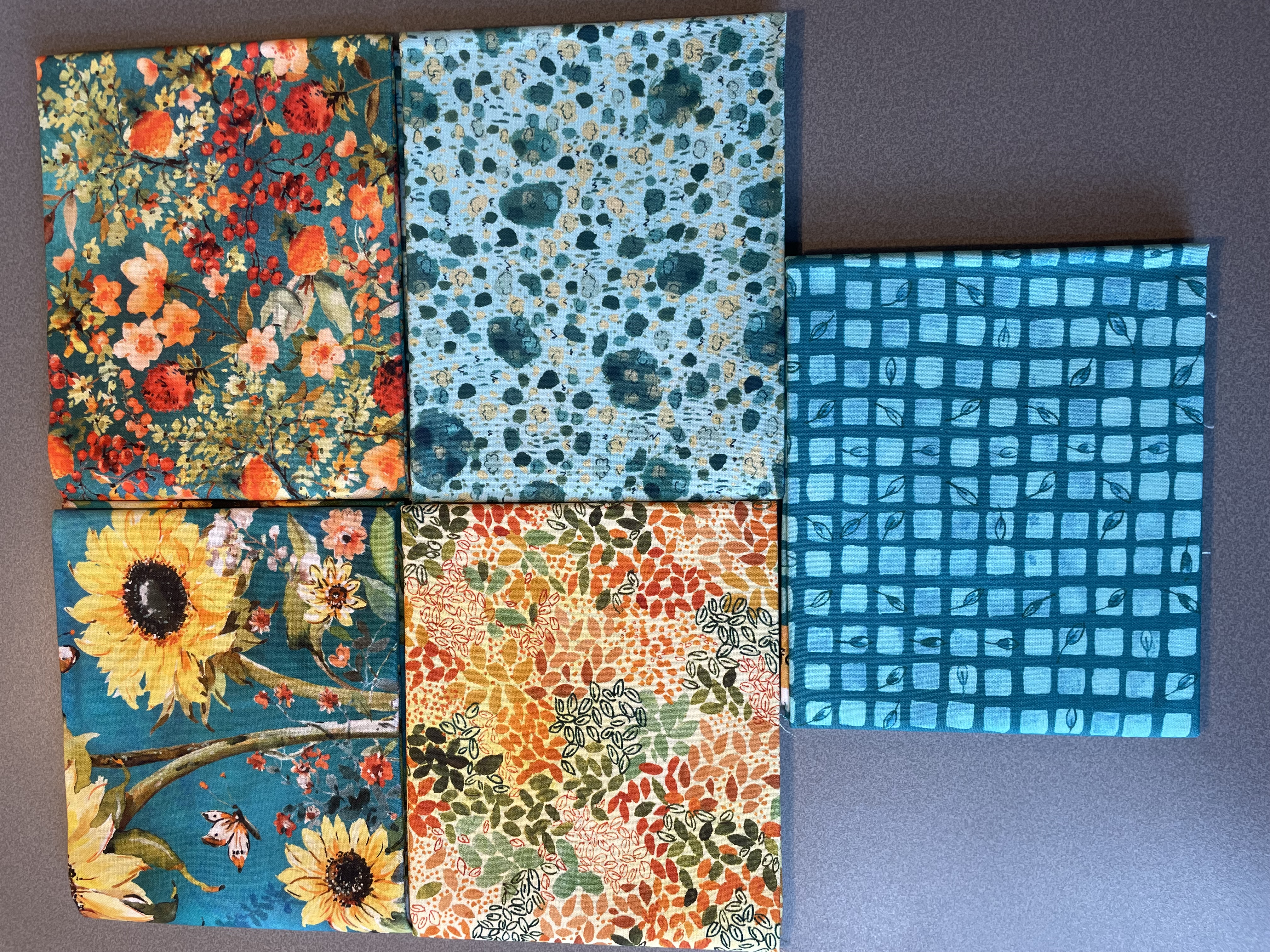 Sunlit Garden - Blauw Geel