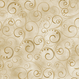 Swirling Splendor Tan 108 inch breed