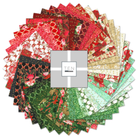 Holiday Flourish-Festive Finery 10 x 10 inch