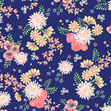 Blossoms Bouquet Navy