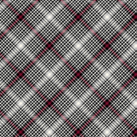 Festive Tartan Grey/Red