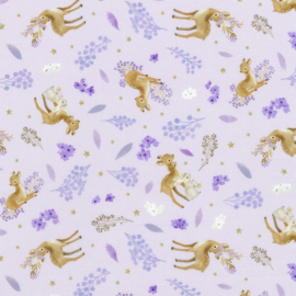 Deer Wilds Paars - Lila
