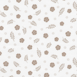 Feathers and Flora Groen - Beige