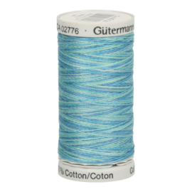 4014 Blauw Groen gemeleerd Gutermann