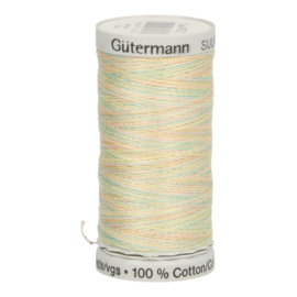 4101 Blauw Geel Groen gemeleerd Gutermann