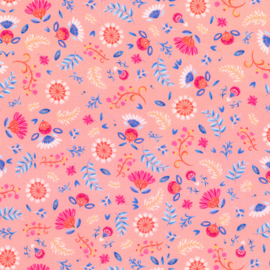 Flutter - Gebroken Wit / Roze