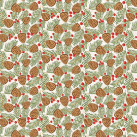 Prairie Christmas Groen - Beige