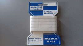 Blauwe kaart elastiek 1 cm 5 meter