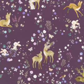 Deer Wilds Paars - Lila