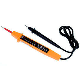 Spanningstester 0-500V, LED's voor 6/12/24/50 V =, 110/220/400 V ~