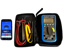 Multimeter met mobiele app-batterijtester HP-90EPD