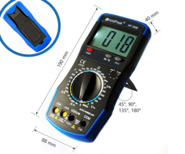 Multimeter met operationele fout Blokkade HP-760B