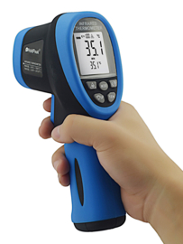Infraroodthermometer 30:1 -50+1320°C -Instelbare emissiviteit