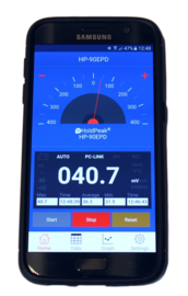 Multimeter met mobiele app-batterijtester HP-90EPD