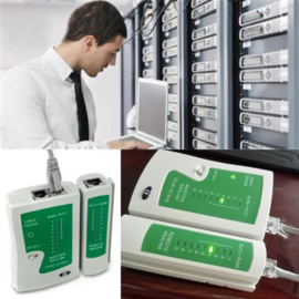Netwerkkabeltester- rj45- rj11- behuizing