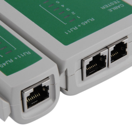 Netwerkkabeltester- rj45- rj11- behuizing