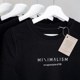 Minimalism sweater - Zwart