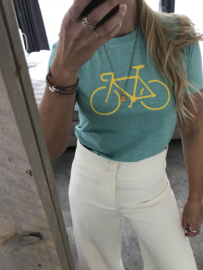 Organic bike t-shirt organic bianchi