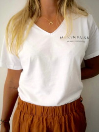 Minimalism | White T-shirt W. 