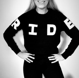 Organic retro ride sweater