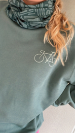 Fiets trui - Soft Green