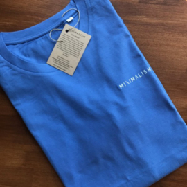 Minimalism t-shirt - Summer Blue