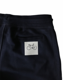 Organic jogging shorts navy blue