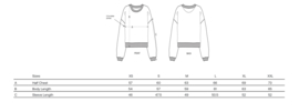 Minimalism sweater kleur brique terra