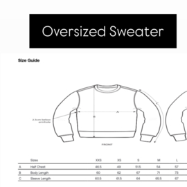 Organic cycling sweater cobalt pink