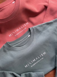 Minimalism sweater - Season style - Brique of Soft Green