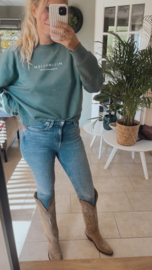 Minimalism sweater - Soft Green
