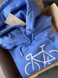 Bright Blue - Cycling hoodie