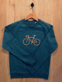 Cycling sweater - Petrol