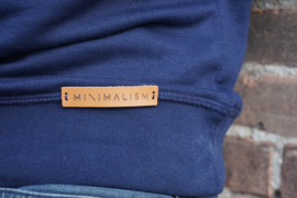 Minimalism sweater - Donkerblauw