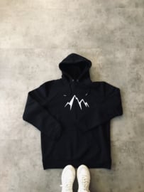 Mountain hoodie - Zwart