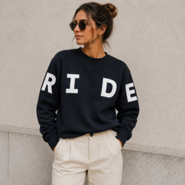 RIDE Unisex Sweater – Navy