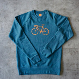 Bike sweater petrol