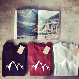 Organic mountain sweater - choose your favorite