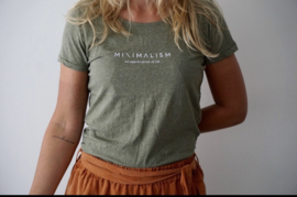 Minimalism | Khaki Green T-shirt W.