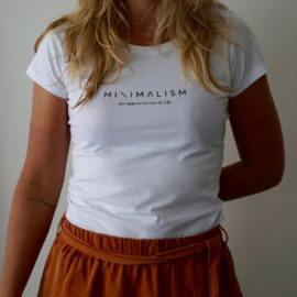 Minimalism | White T-shirt W. 
