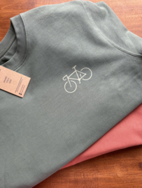 Fiets trui - Soft Green